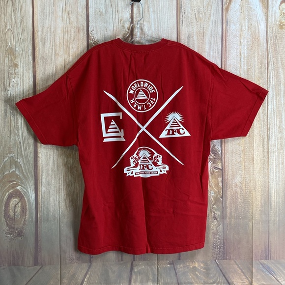 💵TFC Top of The Foodchain Red Tee Size 2XLarge - Picture 2 of 7